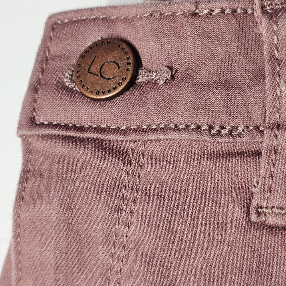 LC LAUREN CONRAD women's cuffed skinny ankle pants size 12 - Picture 10 of 10